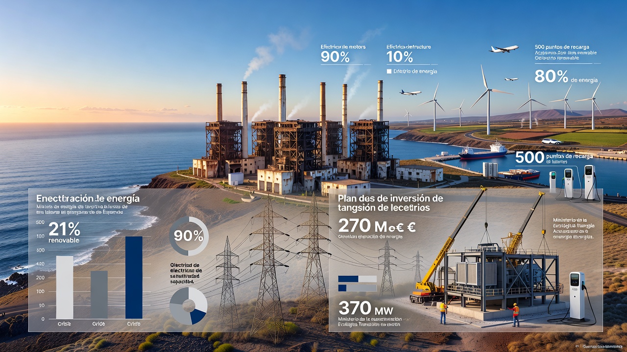 Endesa alerta del envejecimiento eléctrico en Canarias y pide acelerar la descarbonización